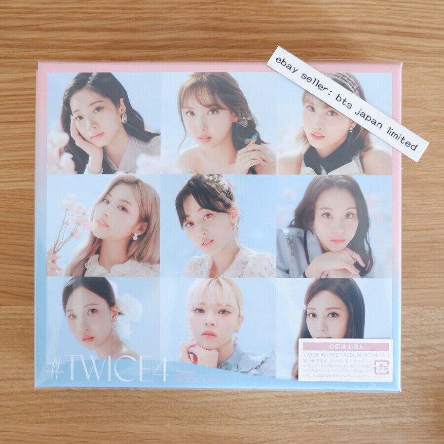 TWICE Jihyo TWICE4 CD oficial Photocard Tarjeta postal PC Tower records Limited 