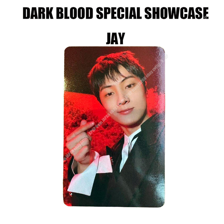 ENHYPEN DARKBLOOD SHOWCASE Tarjeta fotográfica oficial JUNGWON SUNGHOON HEESEUNG SUNOO 