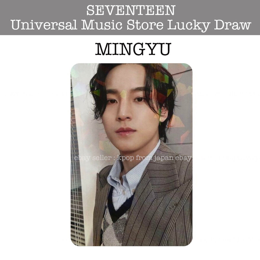 SEVENTEEN FML UMS Lucky draw official photocard Universal Music Store Photo card