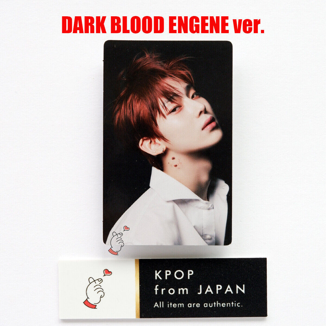 ENHYPEN DARK BLOOD ENGENE ver Tarjeta fotográfica oficial JUNGWON SUNGHOON HEESEUNG SUNOO 