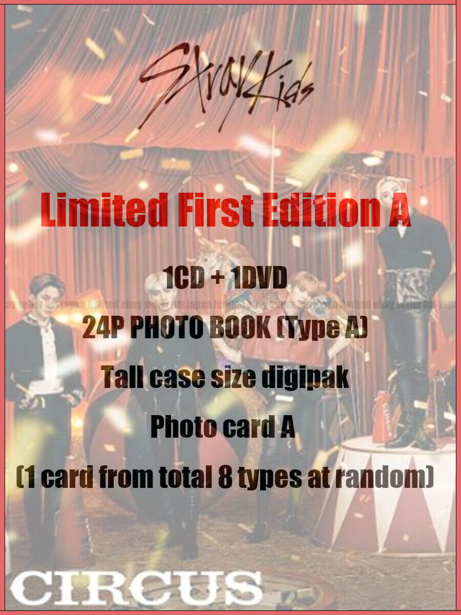 STRAY KIDS CIRCUS 2nd Mini Album A . B . Normal . FC Fan club limited STAY JAPAN