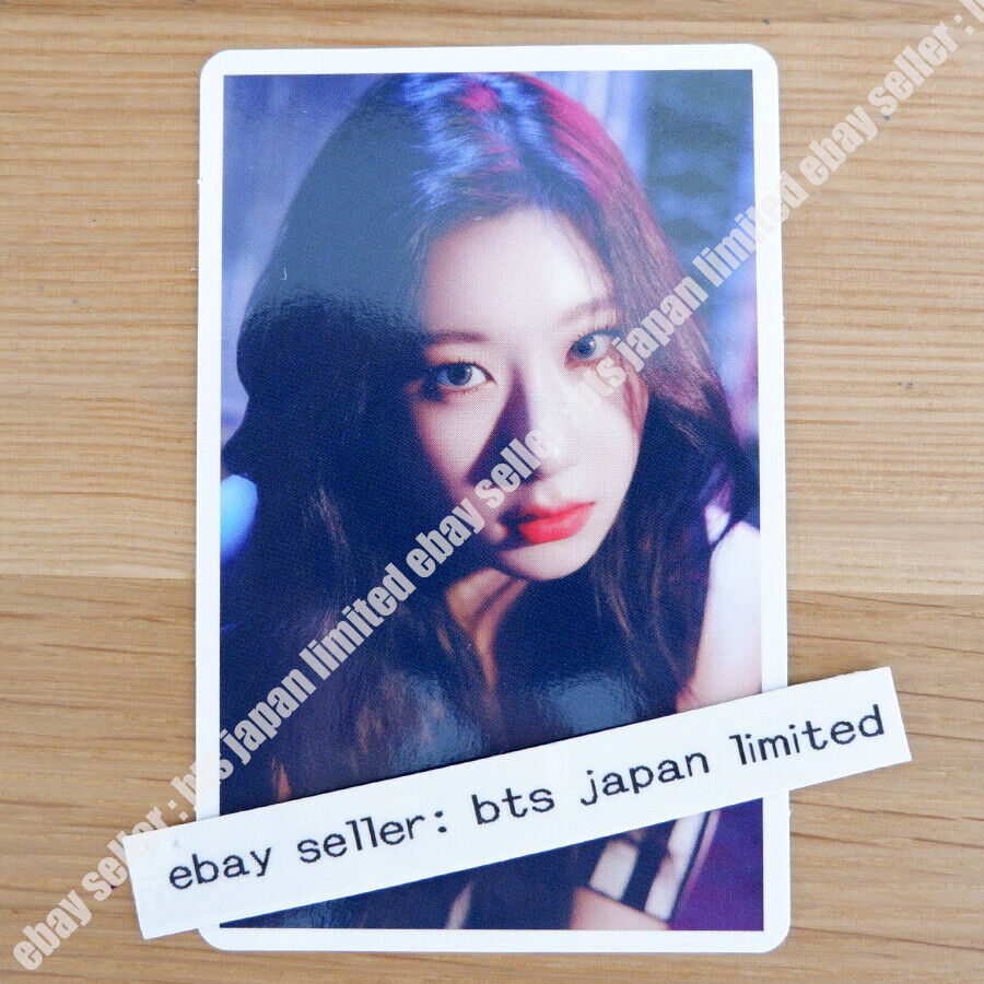 ITZY Chaeryeong Blah Blah Blah Photocard A B Normal Japan FC MIDZY Photo card