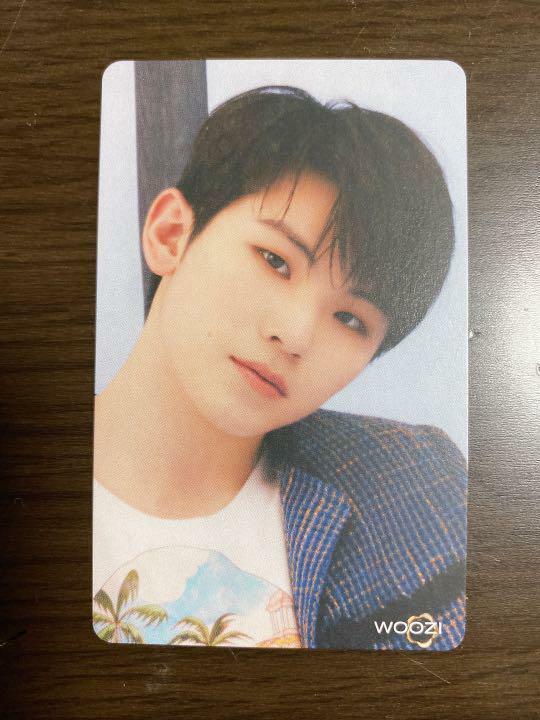 SEVENTEEN Tarjeta fotográfica oficial de Woozi HITORIJANAI ABCD Normal CARAT PC