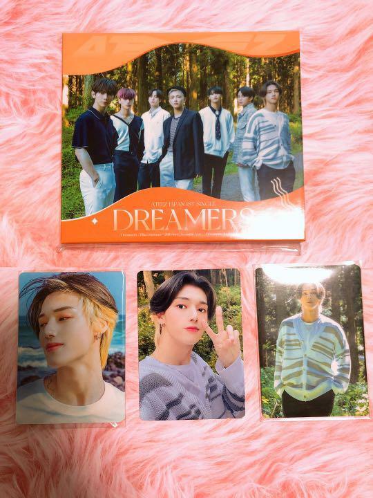 ATEEZ WOOYOUNG DREAMERS Tarjeta fotográfica oficial Selfie set PC WOO YOUNG 