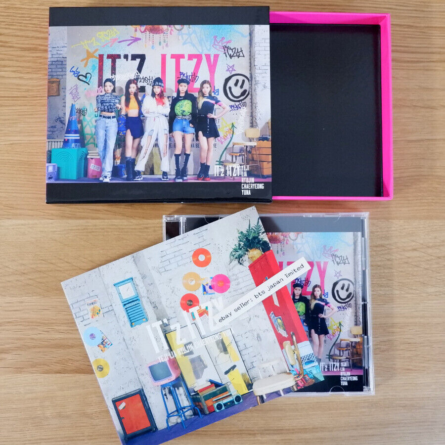 Used IT'z ITZY 1st limited A , B , Normal ver. Official