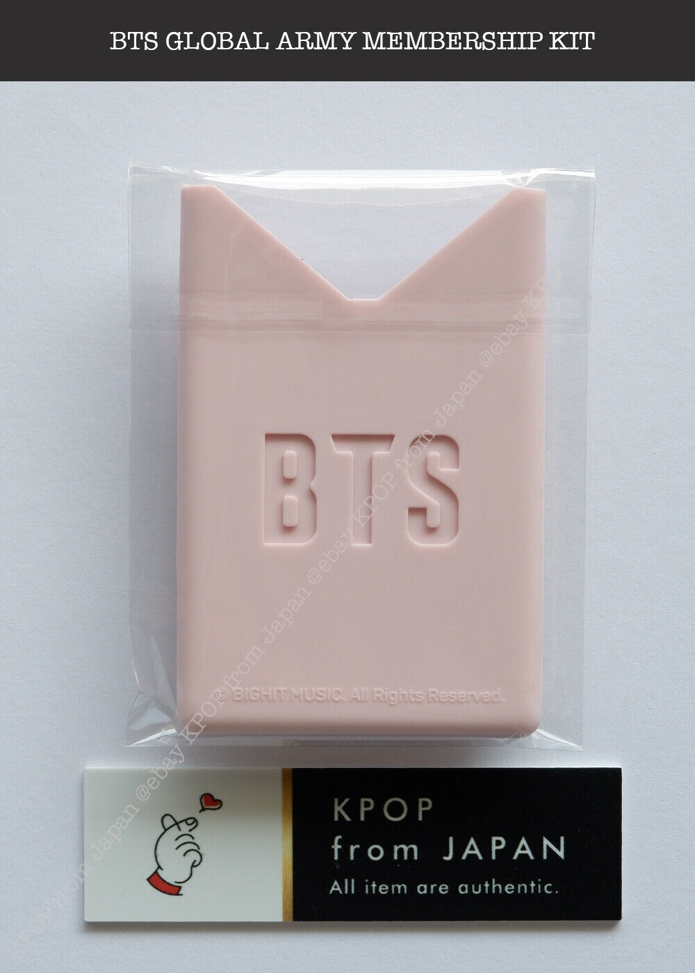 BTS Official ARMY Global Membership Kit Photocard RM JIN SUGA JIMIN V JUNGKOOK