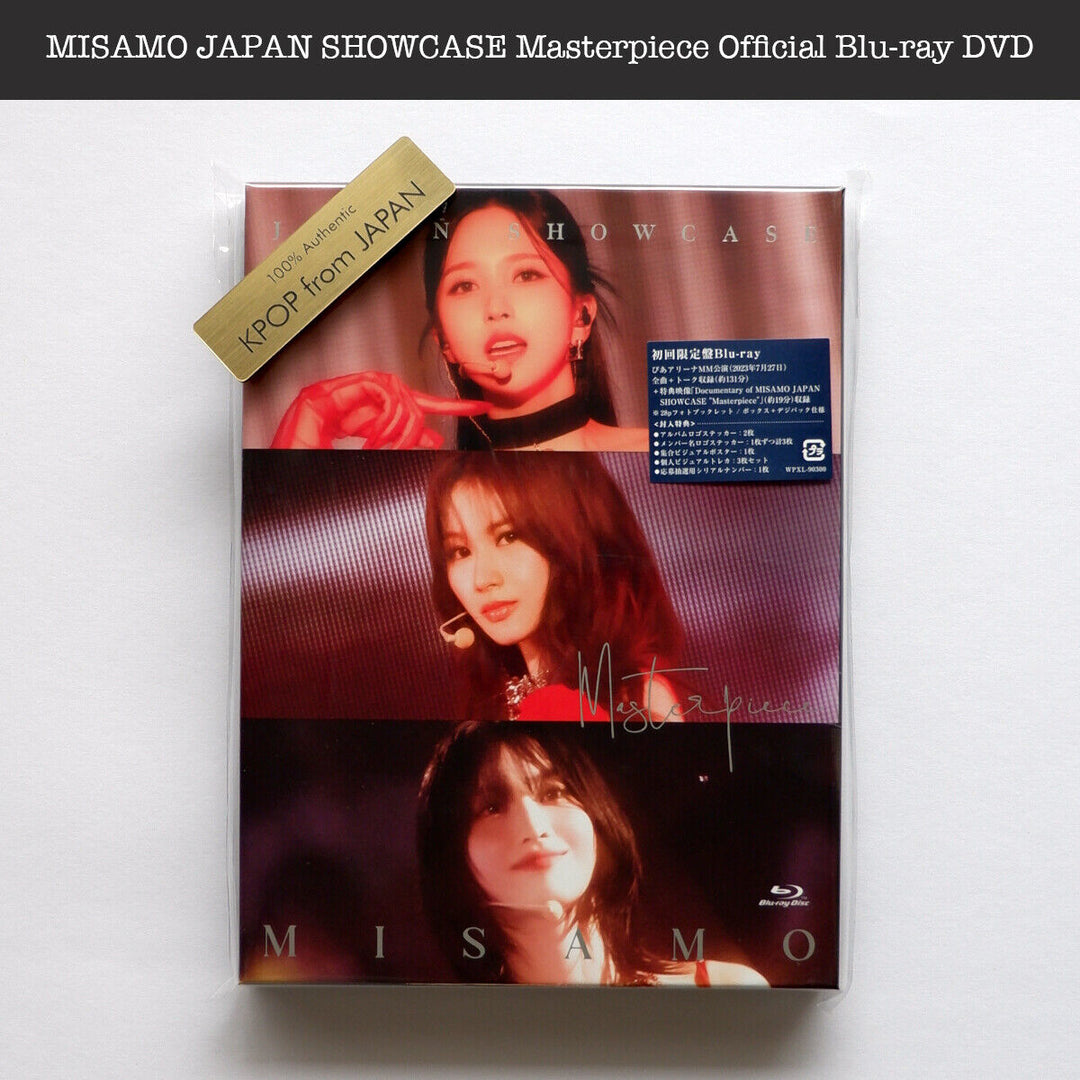 MISAMO JAPAN SHOWCASE Masterpiece Official Blu-ray DVD MINA SANA MOMO TWICE