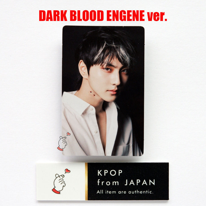 ENHYPEN DARK BLOOD ENGENE ver Tarjeta fotográfica oficial JUNGWON SUNGHOON HEESEUNG SUNOO 