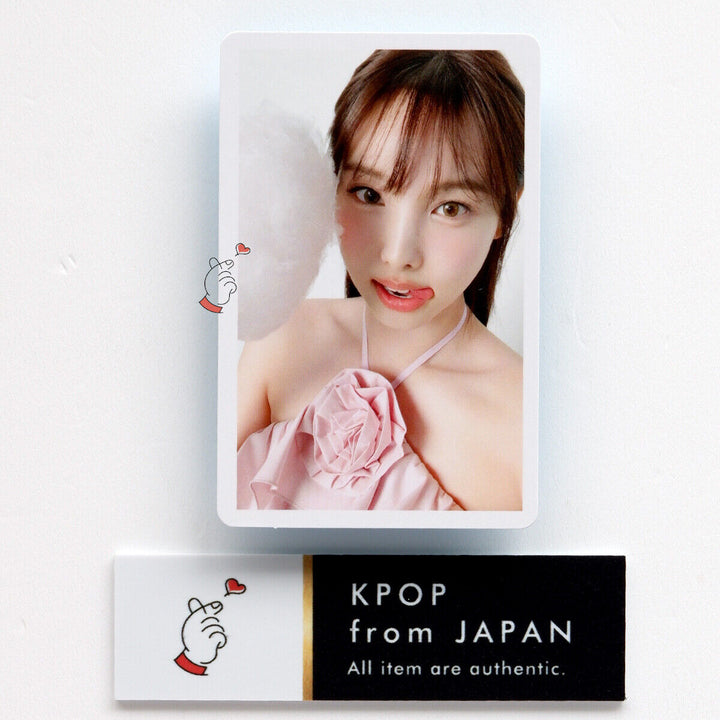 NAYEON TWICE Hare Hare ONCE JAPAN ver. Official Photocard Japan fan club