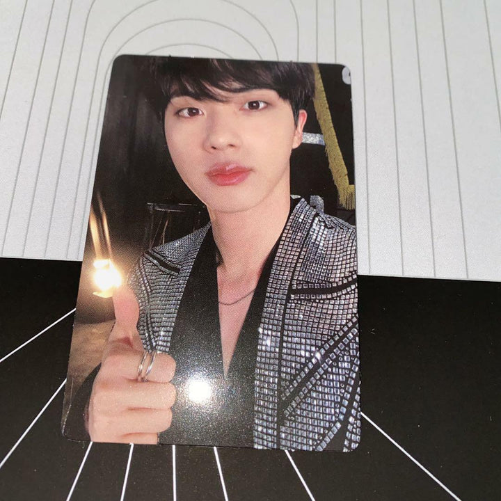 BTS JIN CLUE ROUTE HOLOGRAM MAP OF THE SOUL MOS ONE CONCEPT BOOK Photo card