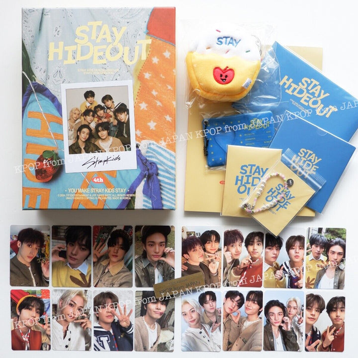 Stray Kids 4th Membership Welcome Kit FULL set Official Fanclub SKZ STAY Opened