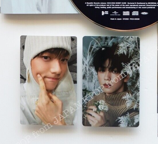 SOOBIN TXT JAPAN CHIKAI Weverse CD + Official Photocard set / POB SOLO