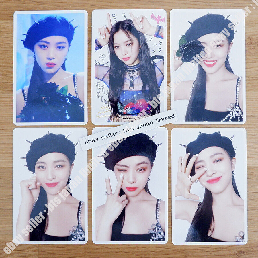 Tarjeta fotográfica ITZY Ryujin Blah Blah Blah AB Normal Japan FC MIDZY Fan Photocard 