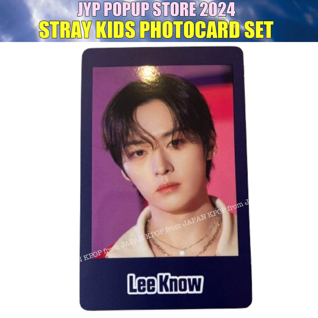 STRAY KIDS ATE POPUP STORE JAPAN 2024 PHOTOCARD BINDER BENEFIT SET JYP POP UP