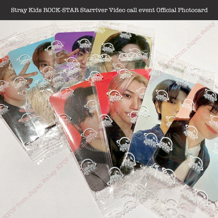 Stray Kids ROCK-STAR Starriver Video call event Official Photocard China