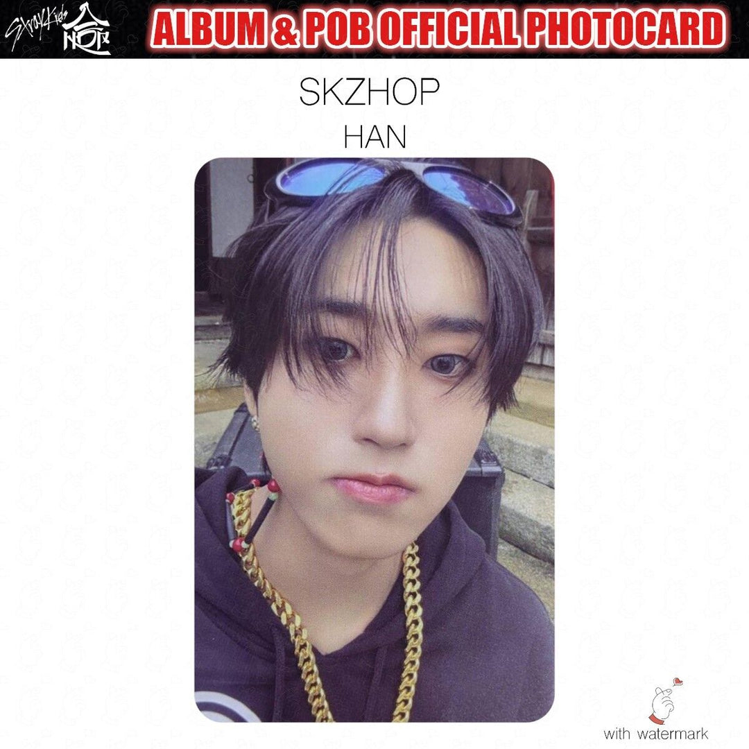 PRE STRAY KIDS SKZHOP HIPTAPE 合 HOP ALBUM PHOTO CARD JAPAN POB LUCKY DRAW