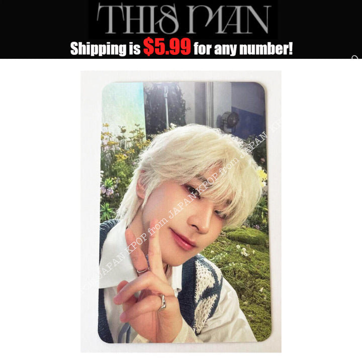 JEONGHAN X WONWOO THIS MAN Standard KIT Weverse Deluxe Enclosed Photocard JxW