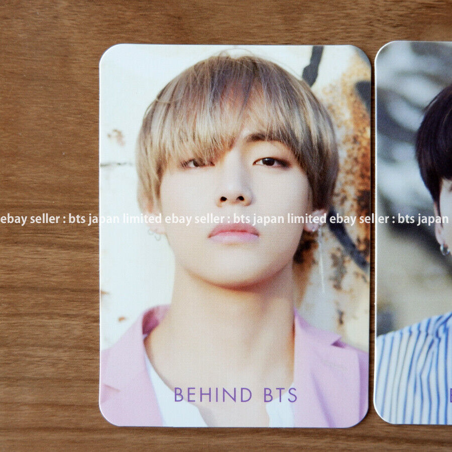 BTS DICON Vol.2 DETRÁS de Japón Edición especial Photocard Tarjeta fotográfica PC 