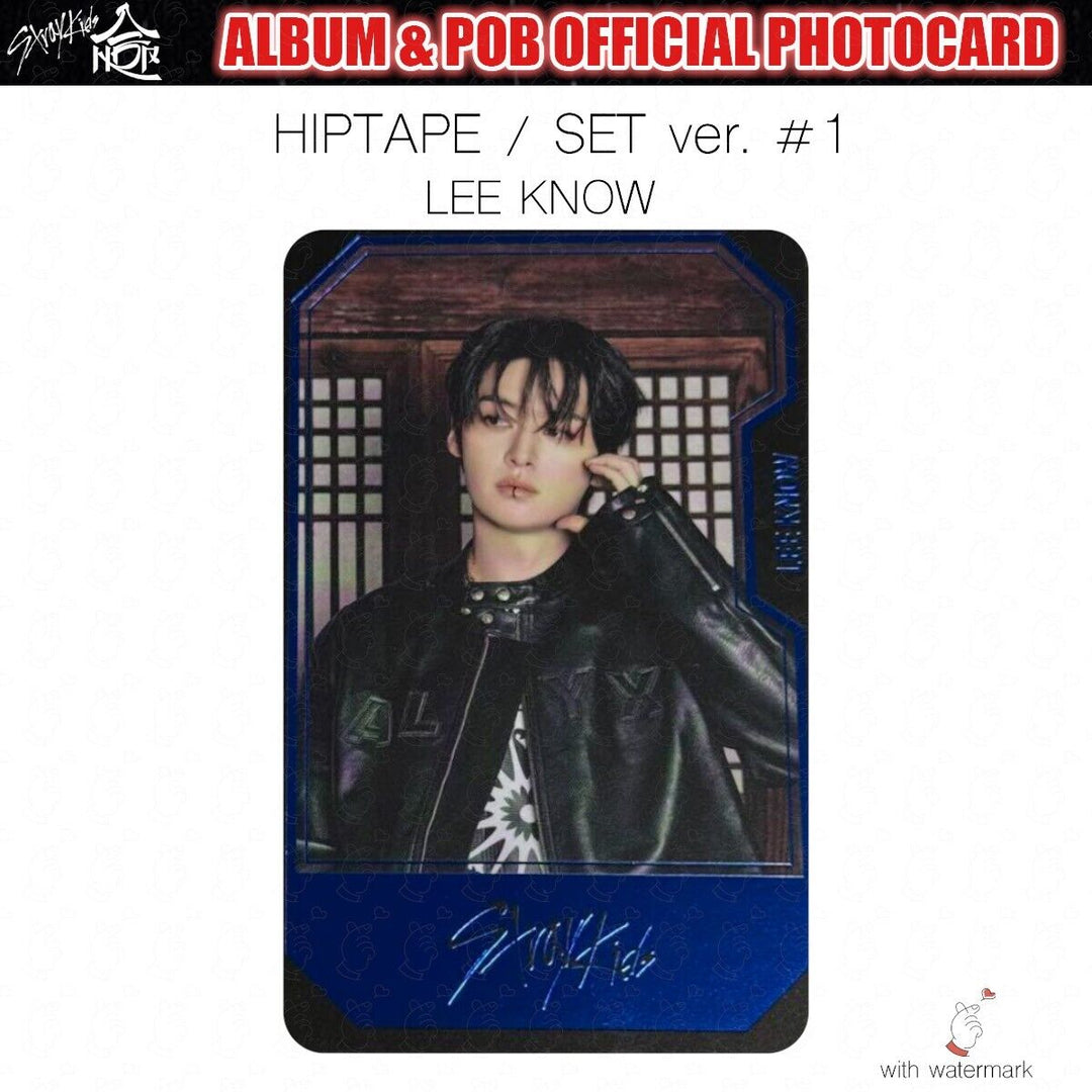 PRE STRAY KIDS SKZHOP HIPTAPE 合 HOP ALBUM PHOTO CARD JAPAN POB LUCKY DRAW