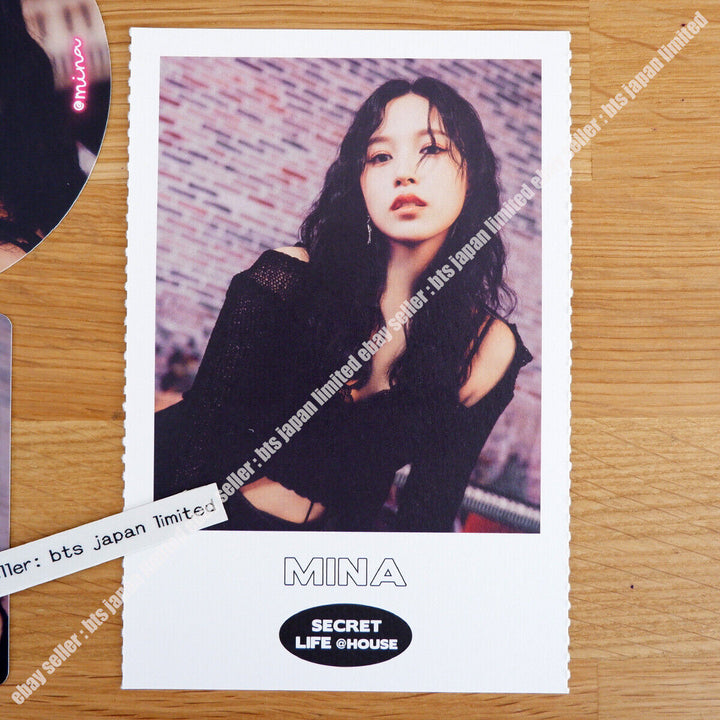 Conjunto de tarjetas fotográficas oficiales de TWICE SALUDOS DE TEMPORADA 2023 VIDA SECRETA EN CASA 