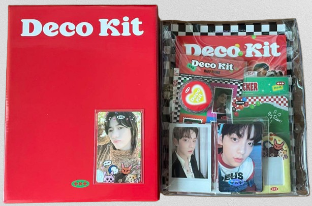 Beomgyu TXT DECO KIT 2022 FULL set Official Photocard NO missing items