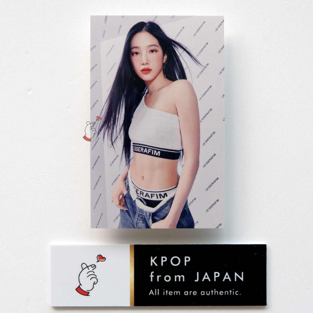 Kazuha factory Lesserafim Fearless Weverse Global POB PC Photocard