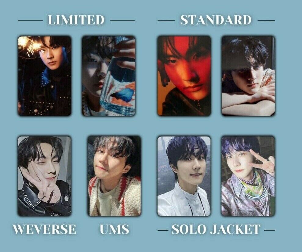 ENHYPEN JUNGWON DIMENSION : SENKOU Official Photo card Solo Universal weverse PC