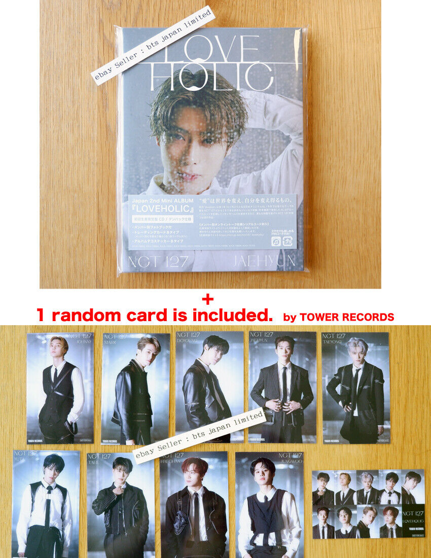 NCT 127 LOVEHOLIC + Benefit TOWER RECORDS TAEYONG HAECHAN YUTA JAEHYUN JOHNNY