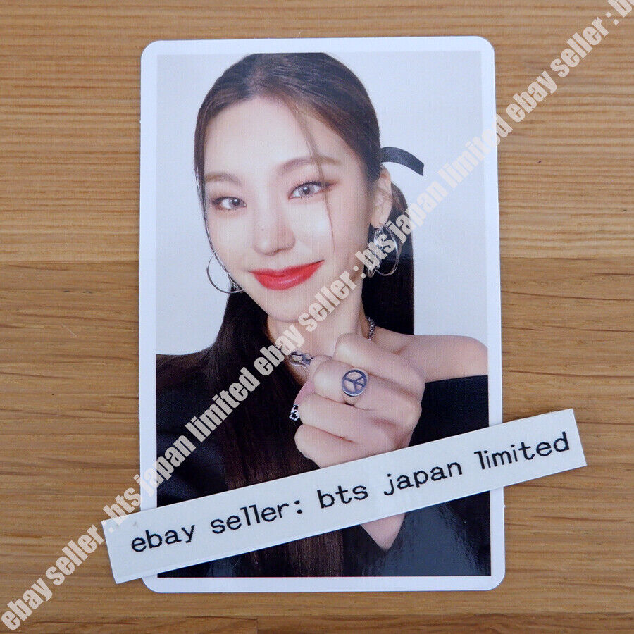 Tarjeta fotográfica ITZY Yeji Blah Blah Blah AB Normal Japan FC MIDZY Fan Photo card 