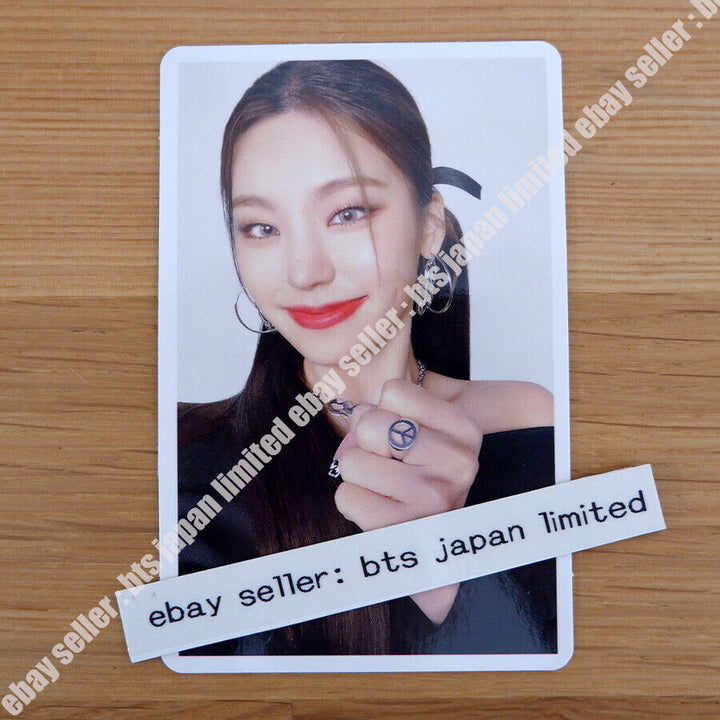 Tarjeta fotográfica ITZY Yeji Blah Blah Blah AB Normal Japan FC MIDZY Fan Photo card 