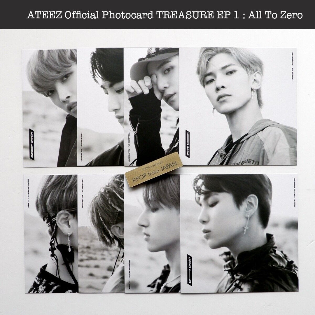 JONGHO ATEEZ TREASURE EP 1 : All To Zero ver. Album + Photocard set