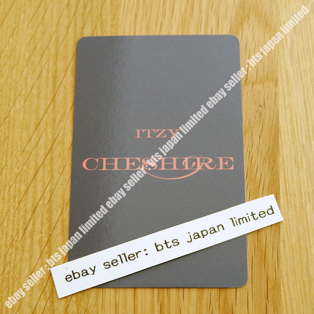 ITZY CHESHIRE Tower Records POB Official Photocard Lia Yeji Ryujin Chaeryeong