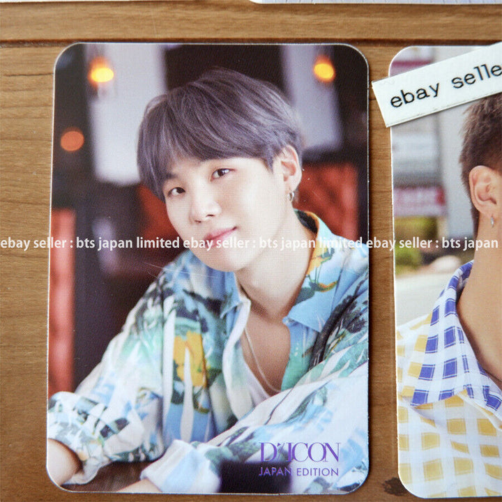 BTS DICON Vol.2 DETRÁS de Japón Edición especial Photocard Tarjeta fotográfica PC 