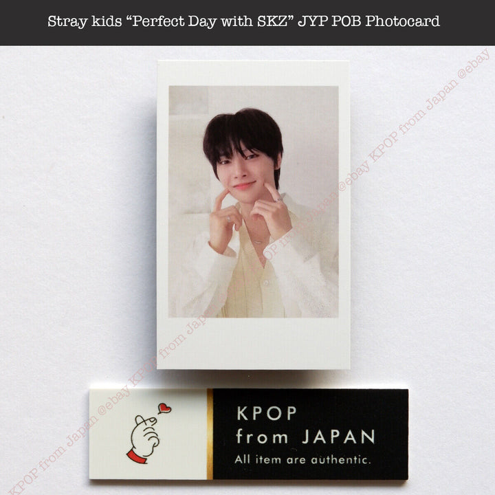 Stray kids 2024 “ Perfect Day with SKZ ” JYP POB Photocard SEASON'S GREETINGS