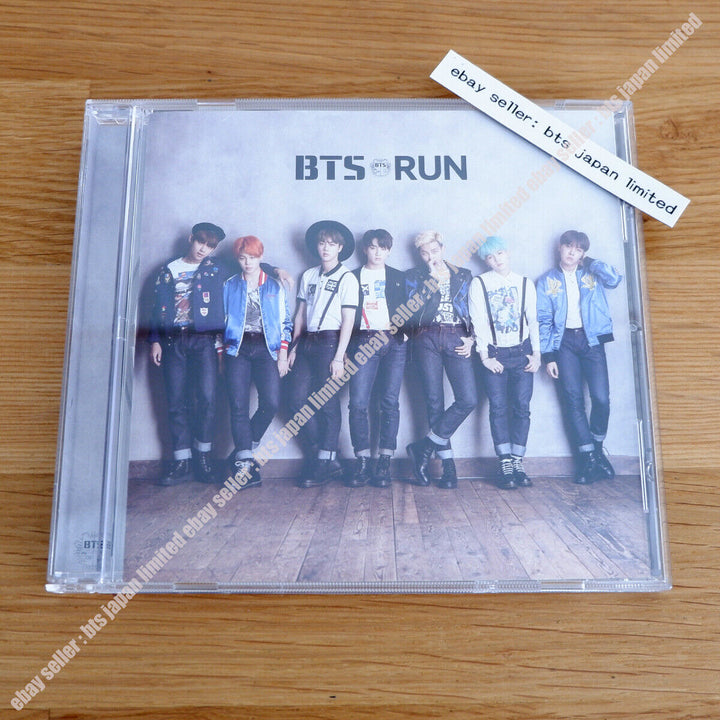 BTS RUN Official Japanese Ver. HMV , Normal , 1st Limited Edition CD DVD