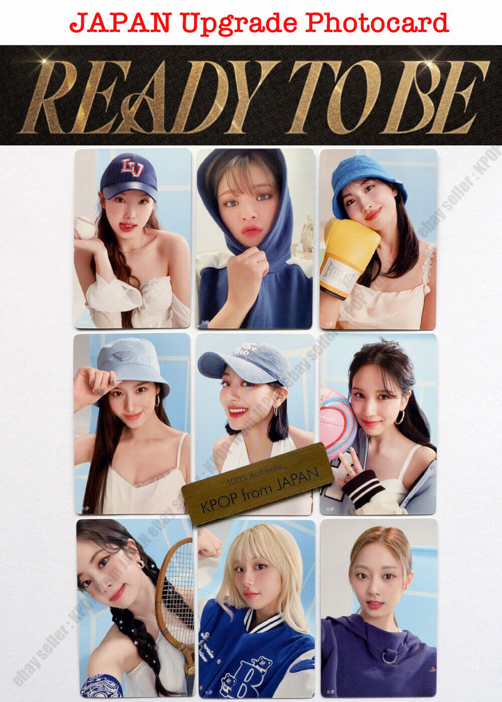 TWICE READY TO BE IN JAPAN Upgrade Benefit Photocard mina sana momo nayeon jihyo