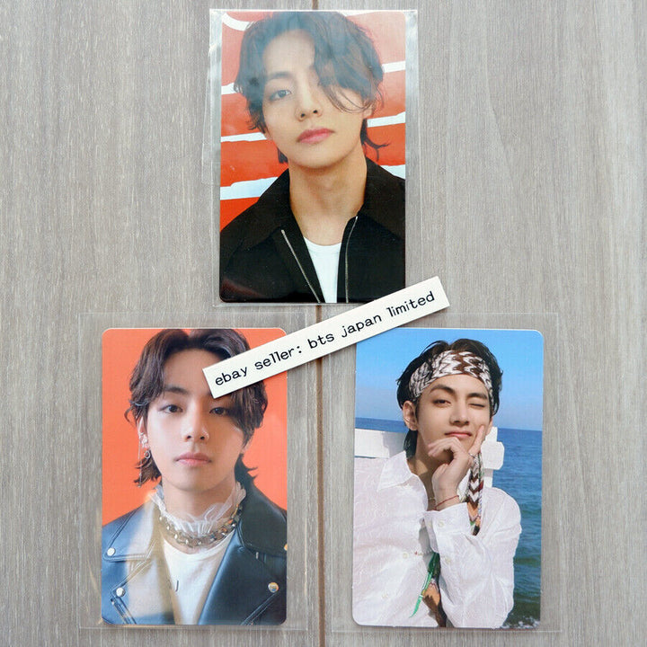 BTS V Butter Tarjeta fotográfica oficial Cream Peaches Club de fans Selfie PC Taehyun FC 