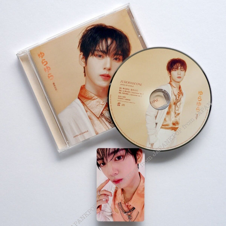 HAN YU JIN ZB1 Yurayura Japan Solo ver. CD + Photocard ZEROBASEONE