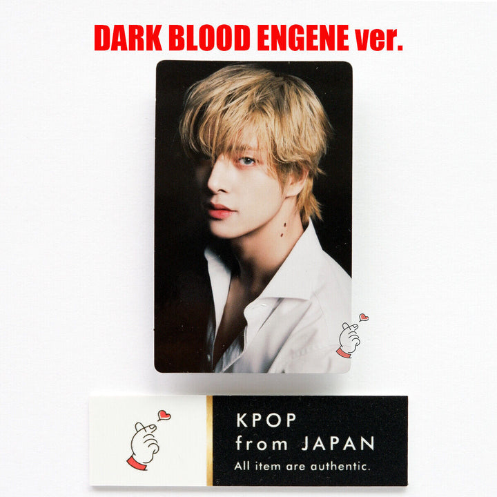 ENHYPEN DARK BLOOD ENGENE ver Tarjeta fotográfica oficial JUNGWON SUNGHOON HEESEUNG SUNOO 