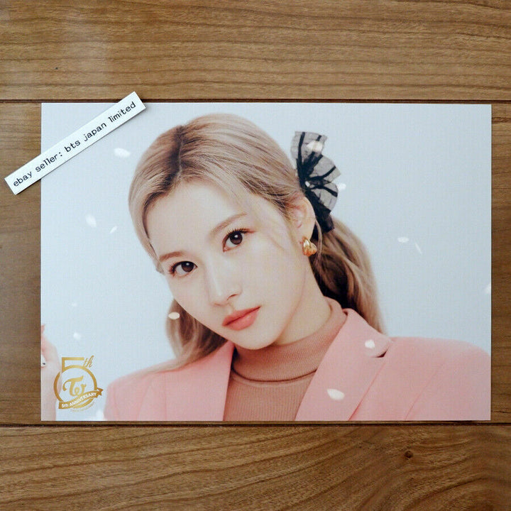 TWICE Sana TWICE4 Official CD Photocard Post card PC Tower records limited