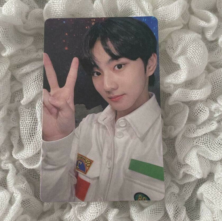 ENHYPEN JUNGWON Memories: Paso 1 Tarjeta fotográfica oficial DVD DIGI CODE POM 