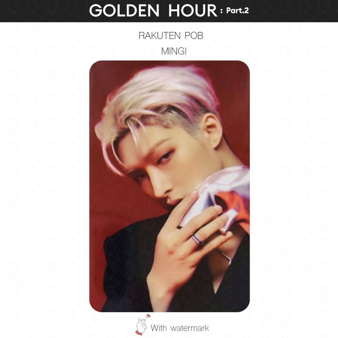 ATEEZ GOLDEN HOUR Part.2 JAPAN STORE BENEFIT POB PHOTOCARD JPFC UMS HMV pt2