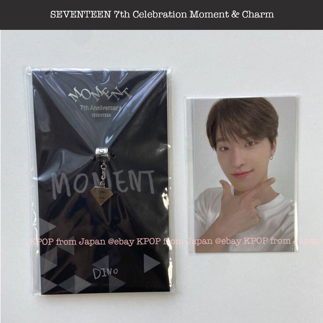 SEVENTEEN 7th Anniversary Moment Bracelet Charm Photocard Set Japan MD