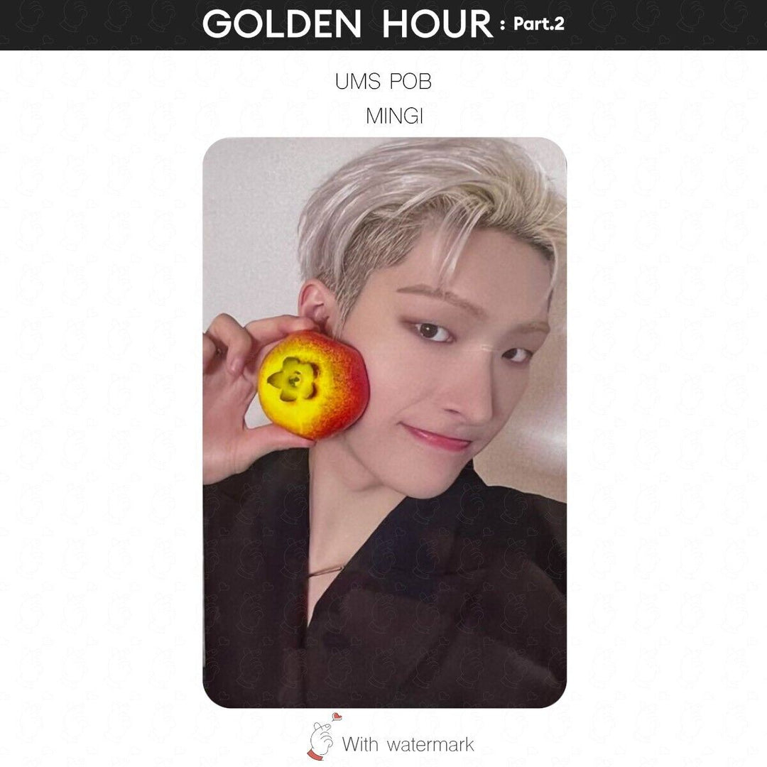 ATEEZ GOLDEN HOUR Part.2 JAPAN STORE BENEFIT POB PHOTOCARD JPFC UMS HMV pt2