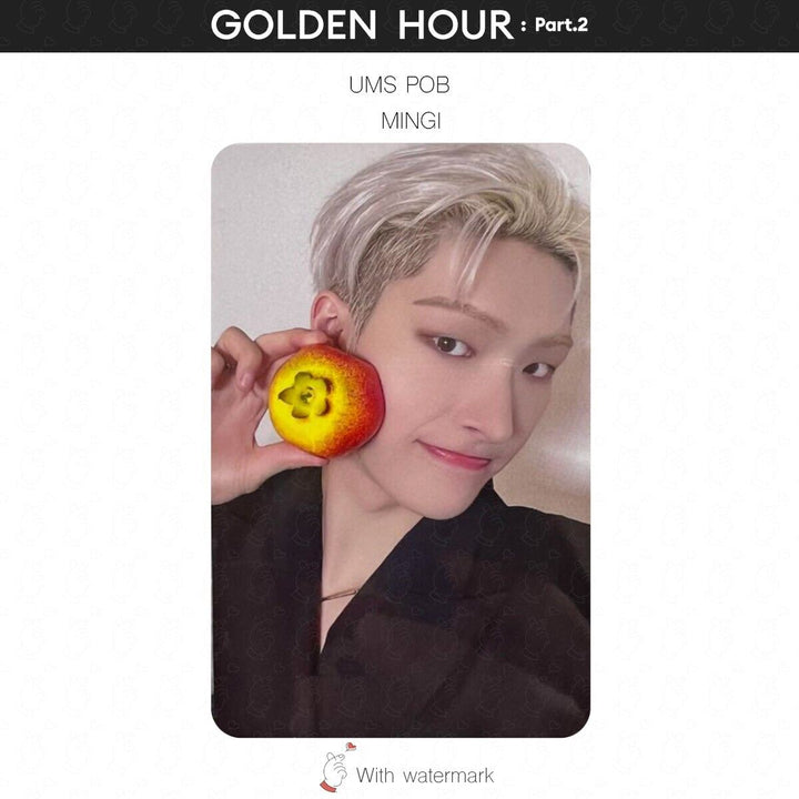 ATEEZ GOLDEN HOUR Part.2 JAPAN STORE BENEFIT POB PHOTOCARD JPFC UMS HMV pt2