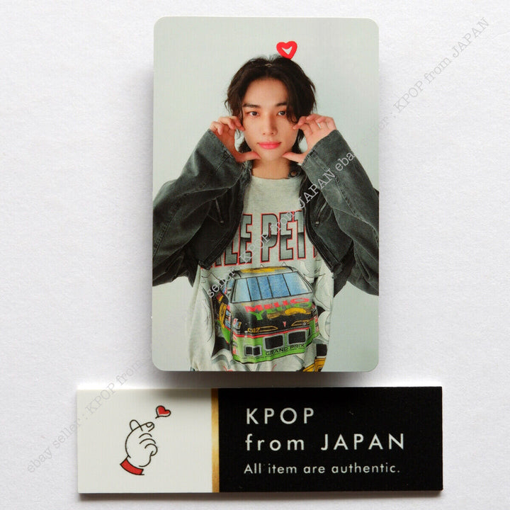 Hyunjin Stray Kids Social Path Tarjeta fotográfica oficial JAPAN POB FC Tarjeta fotográfica Fan 