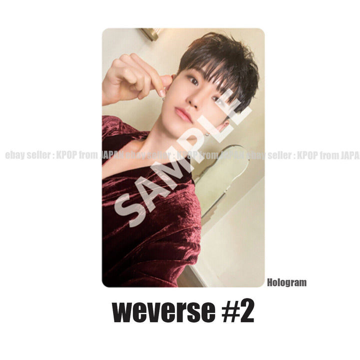 HOSHI SEVENTEEN FML POB tarjeta fotográfica CARAT weverse UMS HMV Tower records 