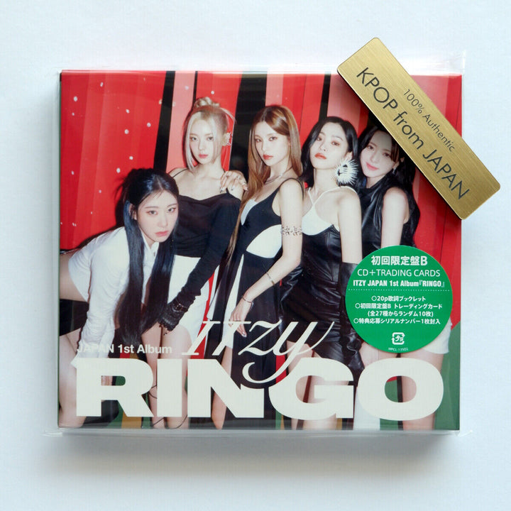 Unopened ITZY RINGO MIDZY JAPAN ver. Yeji Yuna Lia Ryujin Chaeryeong ALBUM