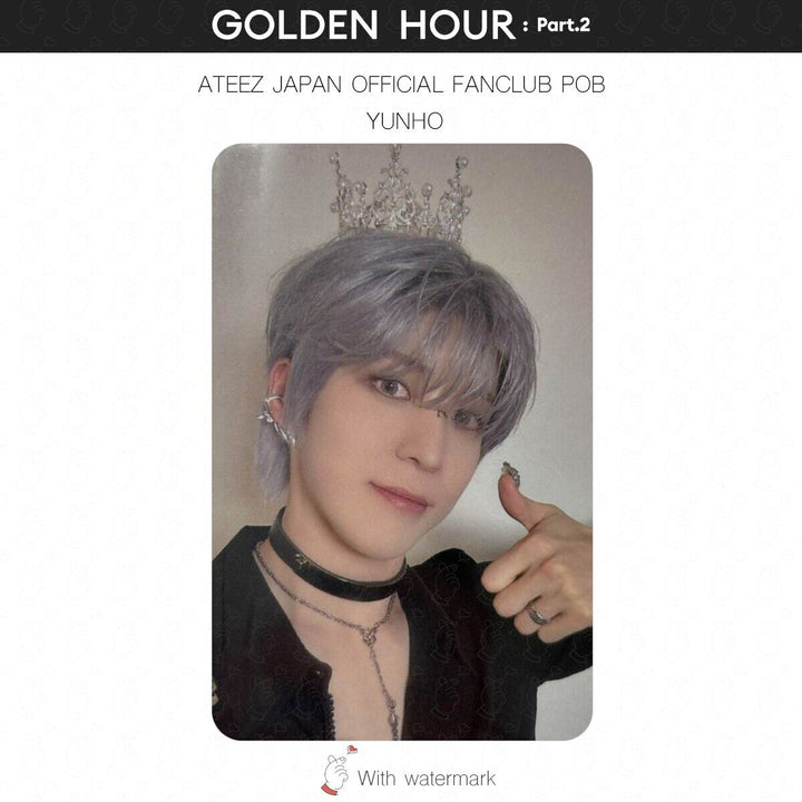 ATEEZ GOLDEN HOUR Part.2 JAPAN STORE BENEFIT POB PHOTOCARD JPFC UMS HMV pt2