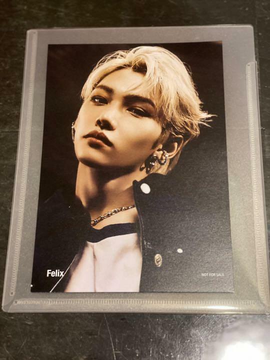 Stray Kids ALL IN Official TOWER RECORDS Clear Photo card Flyer Benefit